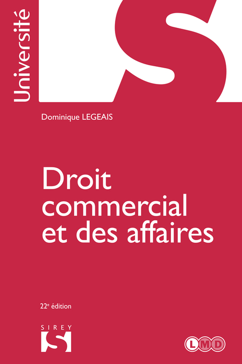 Cover image for book Droit commercial et des affaires