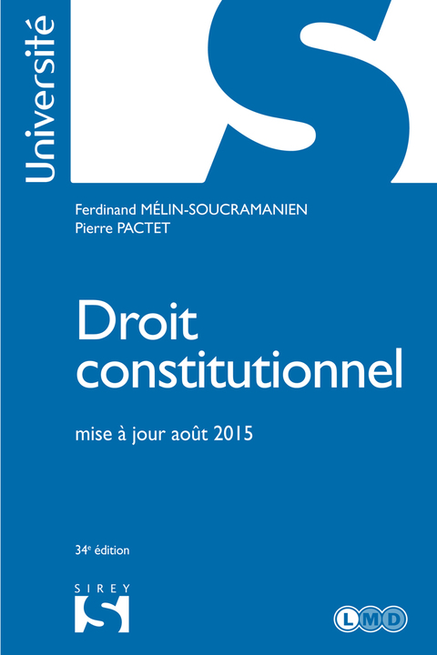 Cover image for book Droit constitutionnel