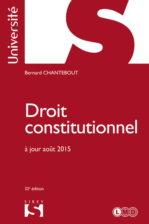 Cover image for book Droit constitutionnel