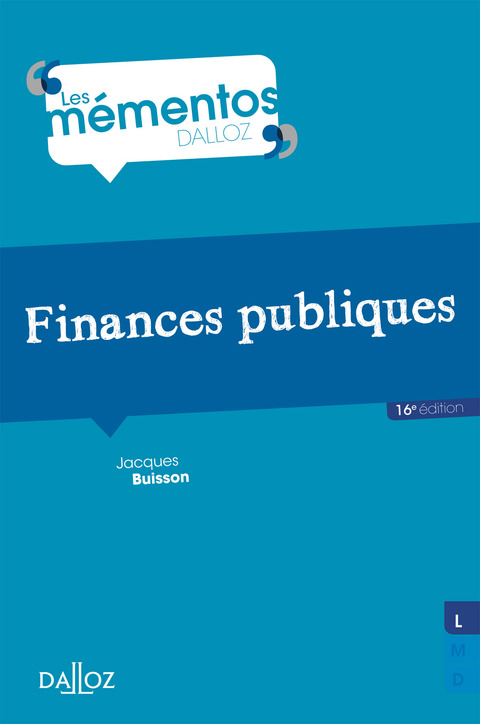 Cover image for book Finances publiques