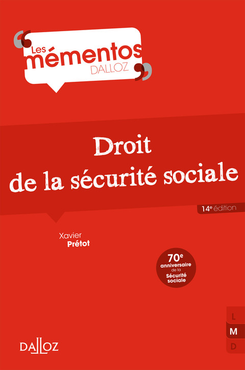Cover image for book Droit de la sécurité sociale