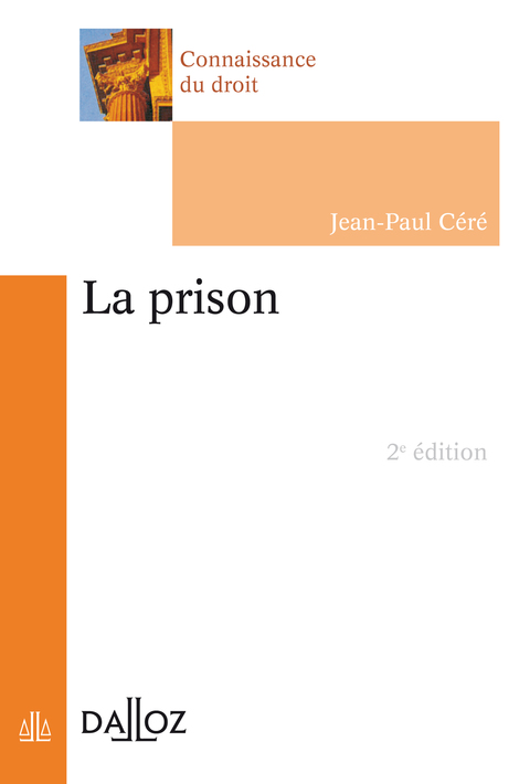 Cover image for book La prison