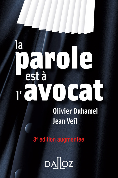 Cover image for book La parole est à l'avocat