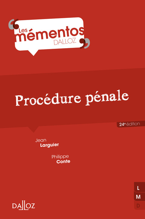 Cover image for book Procédure pénale