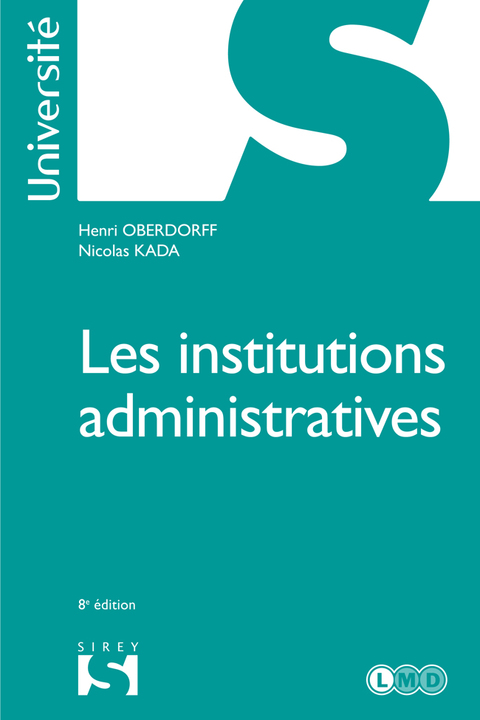 Cover image for book Les institutions administratives