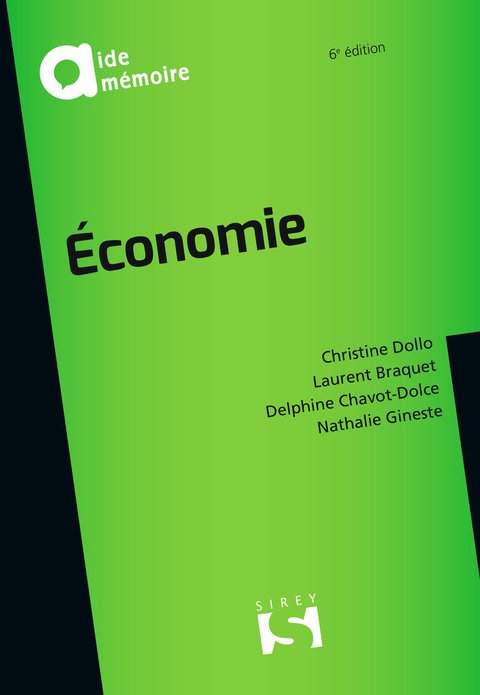Cover image for book Économie