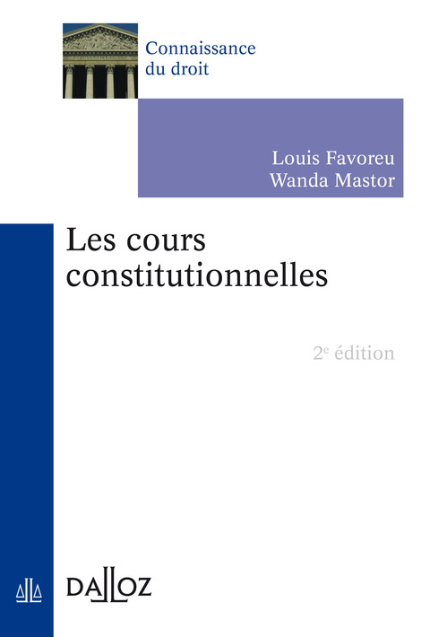 Cover image for book Les cours constitutionnelles