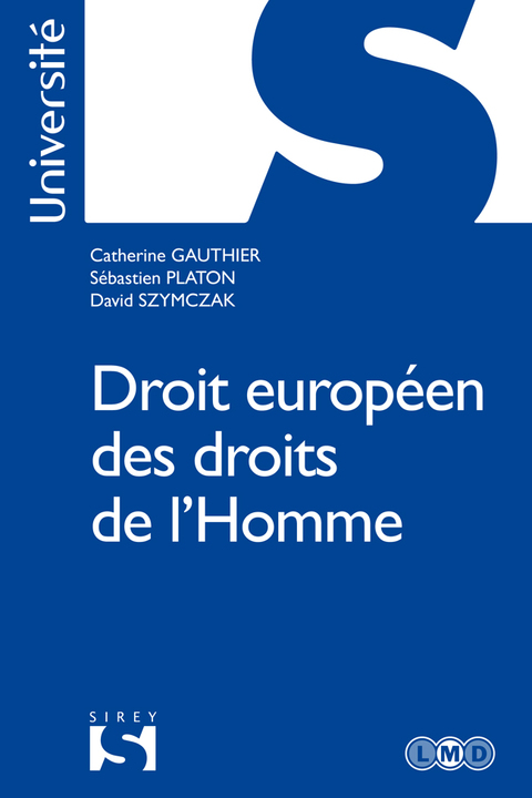 Cover image for book Droit européen des droits de l'Homme