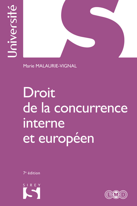 Cover image for book Droit de la concurrence interne et européen