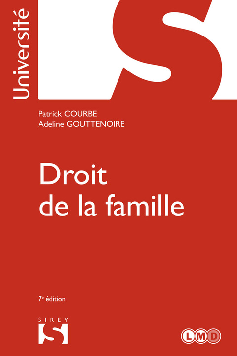 Cover image for book Droit de la famille