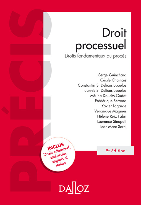 Cover image for book Droit processuel. Droits fondamentaux du procès
