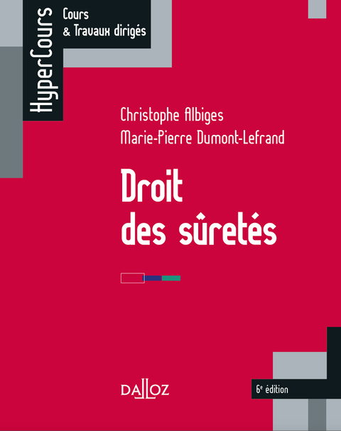 Cover image for book Droit des suretés