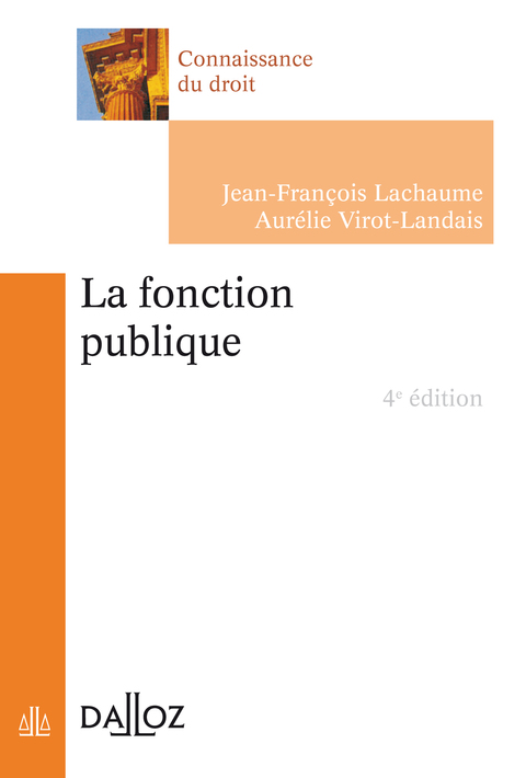 Cover image for book La fonction publique