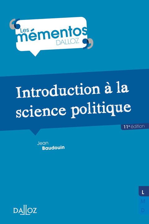 Cover image for book Introduction à la science politique