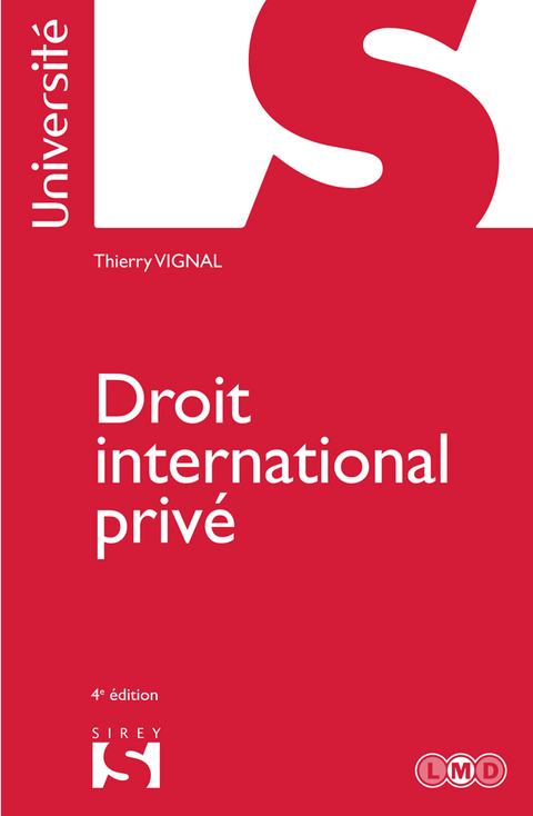 Cover image for book Droit international privé