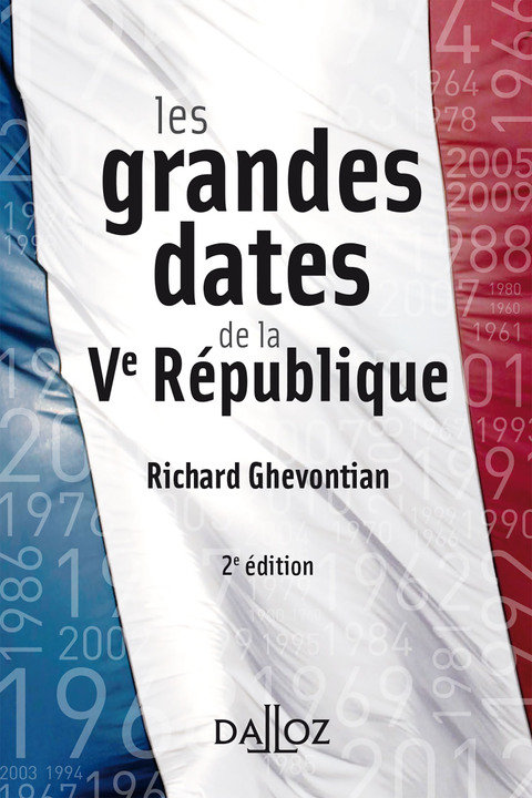 Cover image for book Les grandes dates de la Ve République
