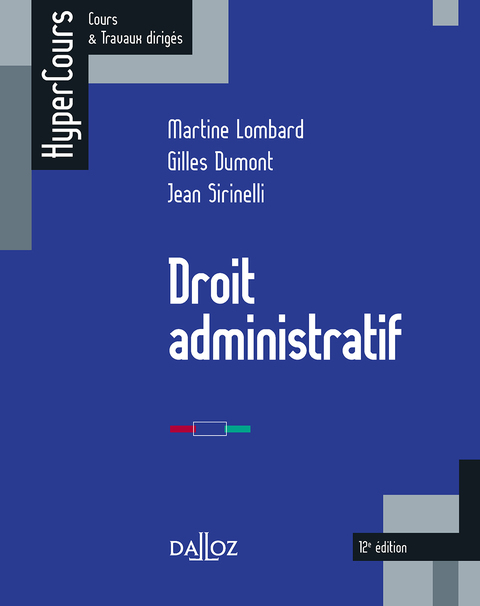 Cover image for book Droit administratif