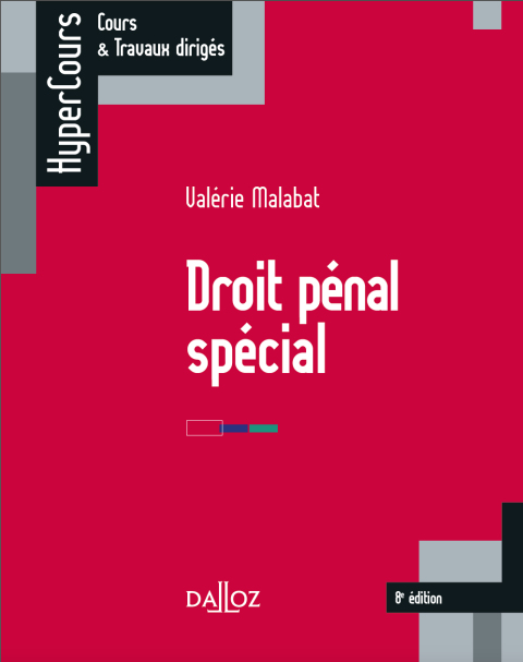 Cover image for book Droit pénal spécial