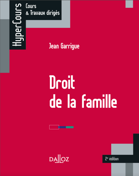 Cover image for book Droit de la famille