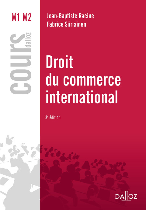 Cover image for book Droit du commerce international