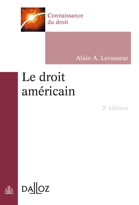 Cover image for book Le droit américain