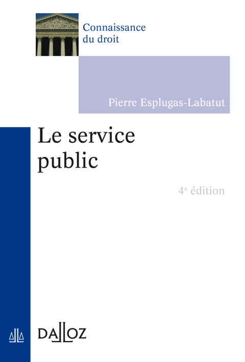 Cover image for book Le service public
