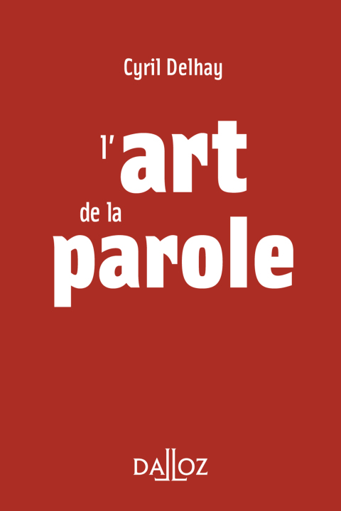 Cover image for book L'art de la parole