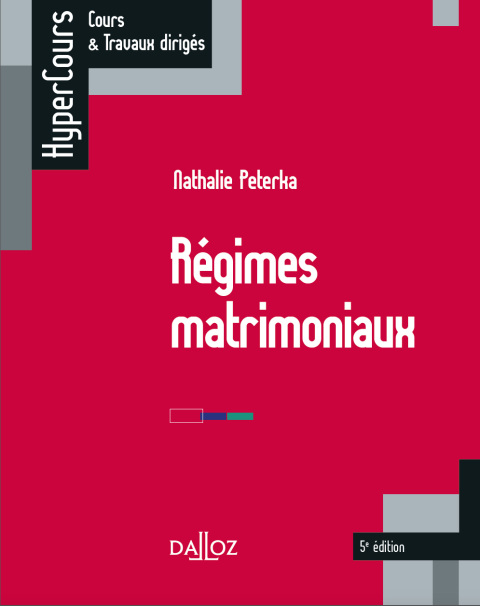 Cover image for book Régimes matrimoniaux