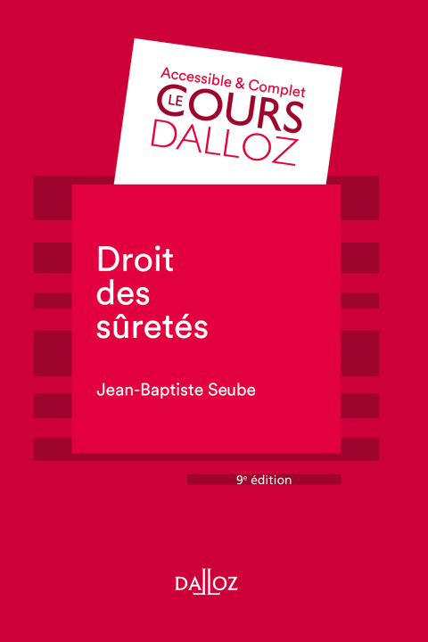 Cover image for book Droit des sûretés