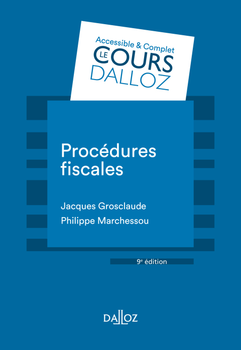 Cover image for book Procédures fiscales