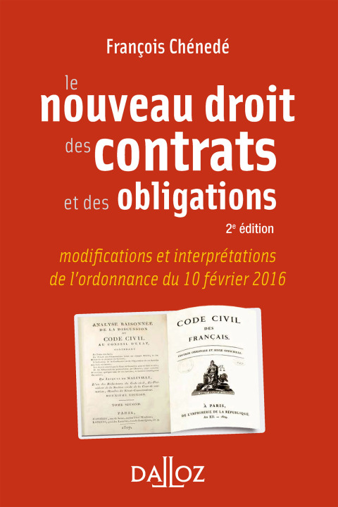 Cover image for book Le nouveau droit des contrats et des obligations