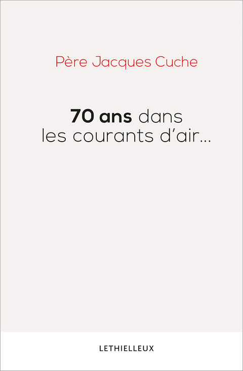 Cover image for book 70 ans dans les courants d'air...