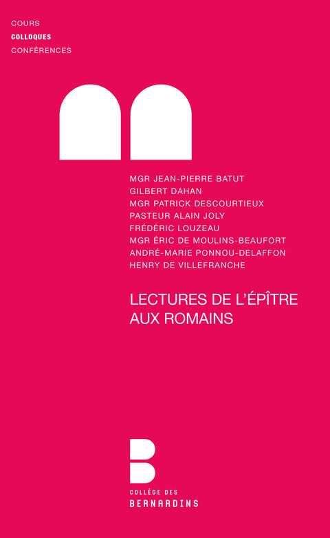 Cover image for book Lectures de l'Epître aux Romains
