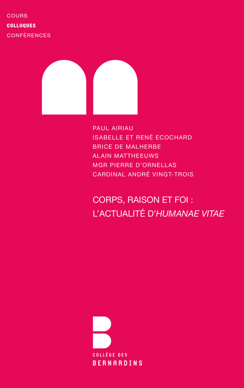 Cover image for book Corps, Raison et Foi. l'Actualite d'Huma