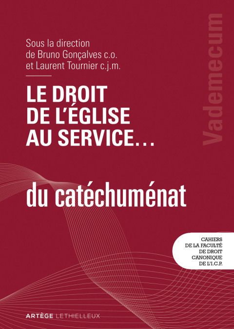 Cover image for book Le droit de l'Église au service... du catéchuménat
