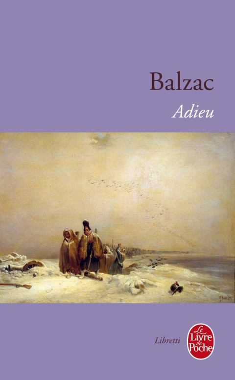 Cover image for book Adieu !
