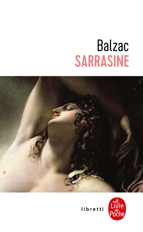 Cover image for book Sarrasine