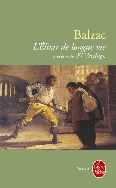 Cover image for book L'élixir de longue vie