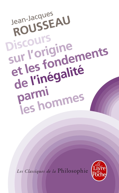 Cover image for book Discours sur l'origine et les fondements de l'inégalité parmi les hommes
