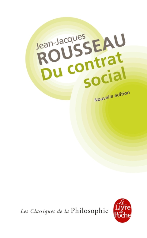Cover image for book Du contrat social