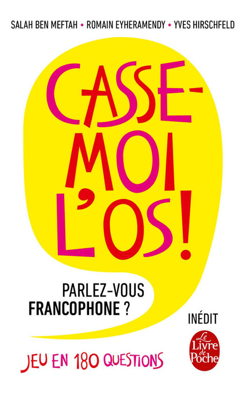 Cover image for book Casse-moi l'os!
