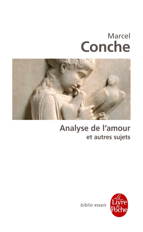 Cover image for book Analyse de l'amour et autres sujets