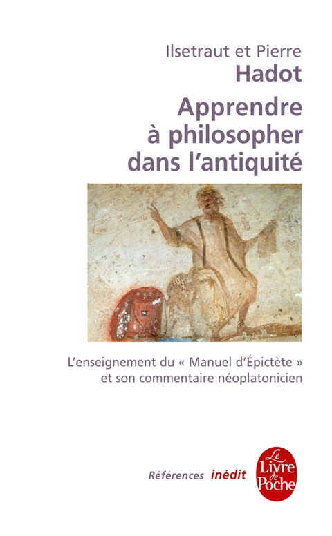 Cover image for book Apprendre à philosopher dans l'antiquité-inédit