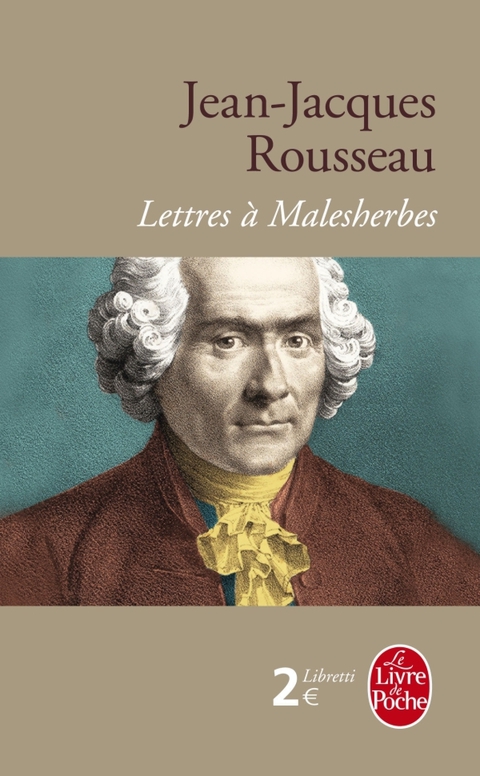 Cover image for book Lettres à Malesherbes