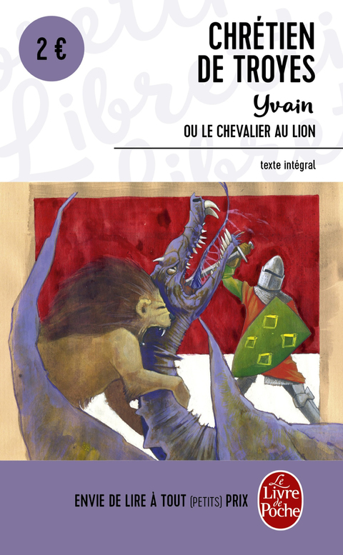 Cover image for book Yvain ou le chevalier au lion