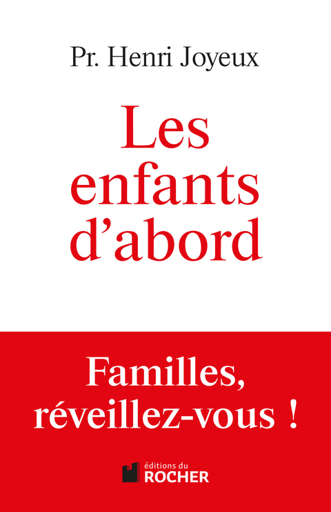 Cover image for book Les enfants d'abord