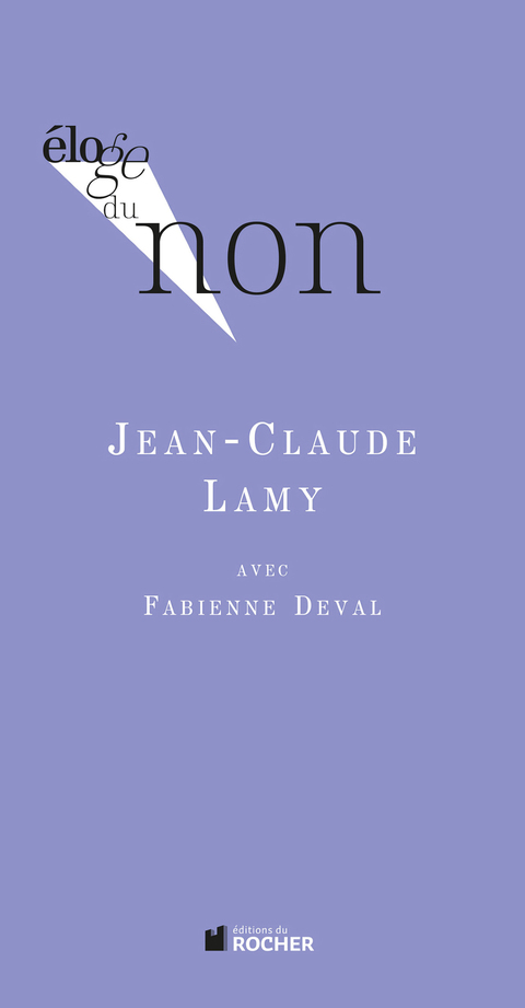 Cover image for book Eloge du non