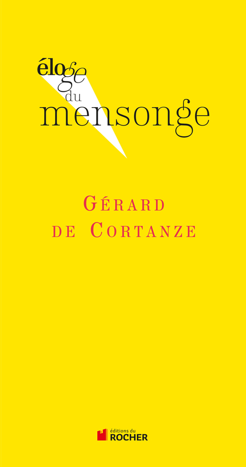 Cover image for book Eloge du mensonge