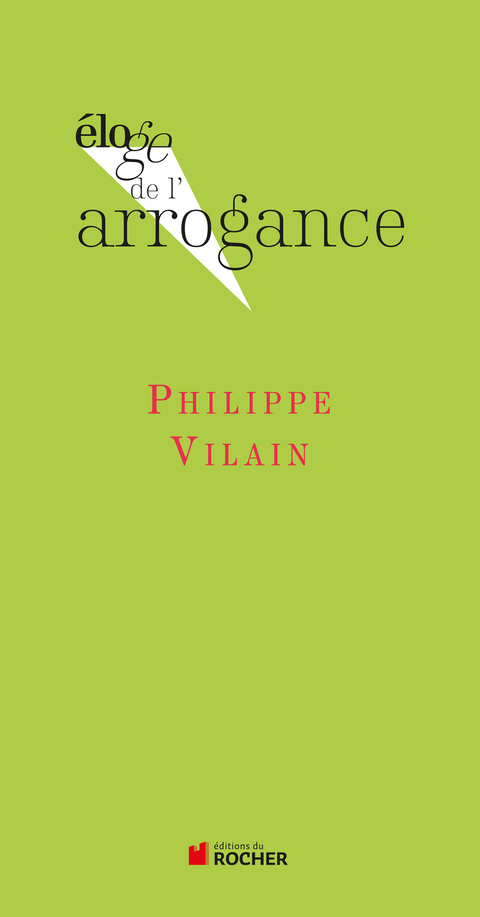 Cover image for book Eloge de l'arrogance