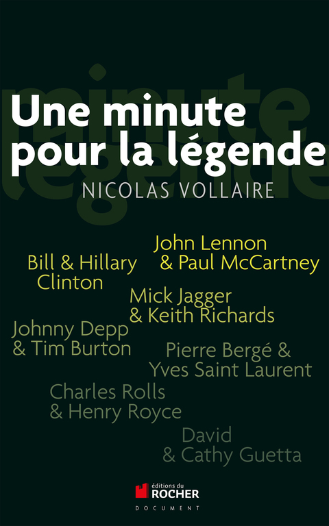 Cover image for book Une minute pour la légende